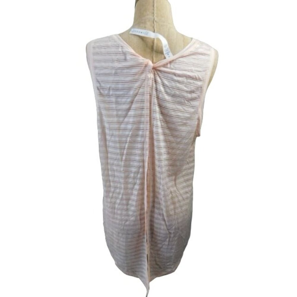 Lululemon Size 10 Pink Open Back Athletic Activewear Top EUC - Picture 3 of 3